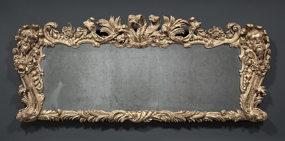 Gilt Overmantel Mirror