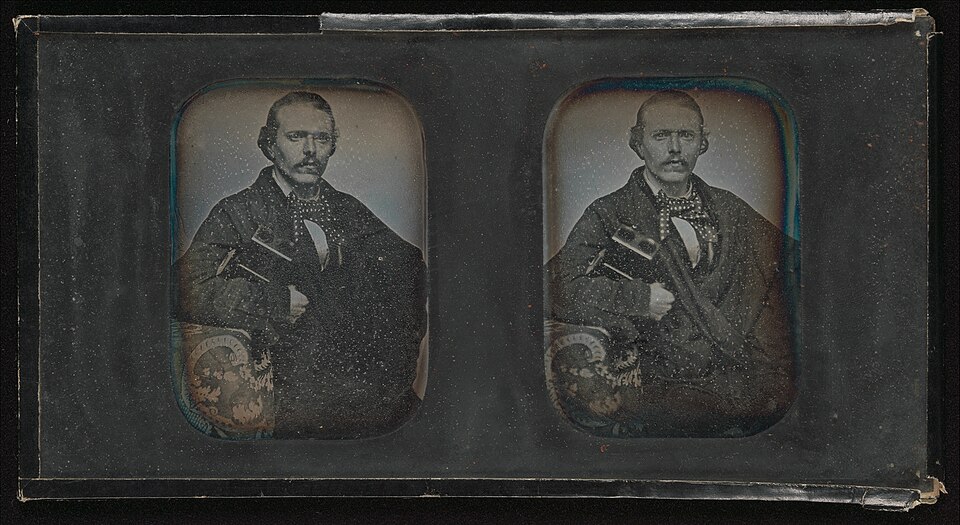 Mahogany Stereoscope with Fifty Views